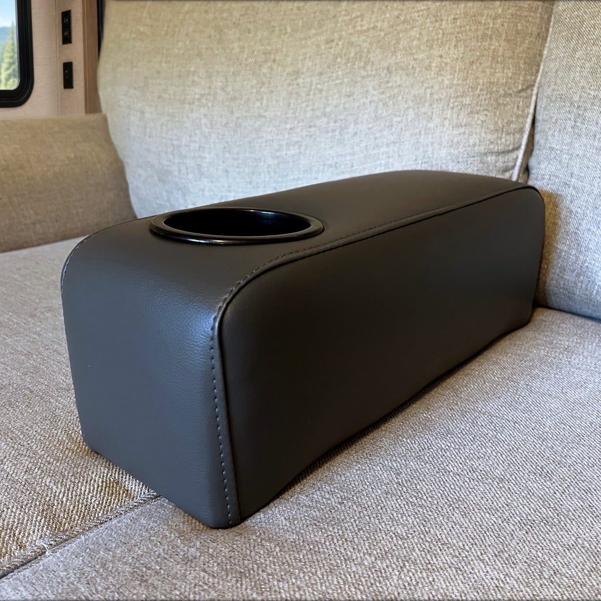 RV Armrest Cupholder - Charcoal