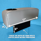 RV Armrest Cupholder - Light Grey